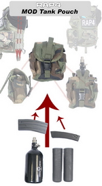 Canteen Pouch for M.O.D. Tactical Vest (Black Color) Canteen Pouch for M.O.D. Tactical Vest (Black Color)